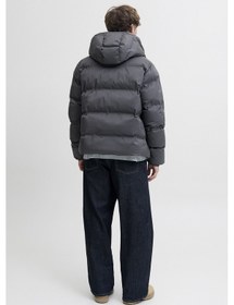 Resim Jack & Jones Jjkaito Puffer Jacket Erkek Mont 12282300 Asphalt 