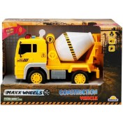 Resim Sunman Maxx Wheels Sesli ve Işıklı Inşaat Araçları 20 Cm. - Mikser 