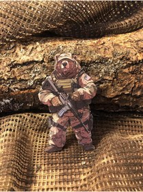 Resim THORSTORE Tactical Bear Patch/Peç/Arma (9,2 x 5,2cm) 