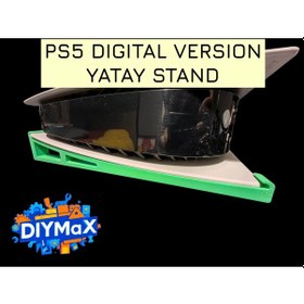 Resim Playstation 5 Yatay Stand Logo Detaylı, Kaymaz Ve Dengeli Konsol Altlığı 1 Adet 