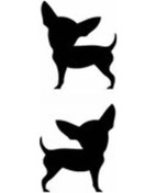 Resim Sevimli Köpek Oto Motor Laptop Duvar Folyo Sticker 40 X 98 