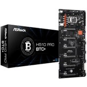 Resim ASROCK H510 Pro BTC+ Intel H510 3200 MHz DDR4 Soket 1200 ATX Mining Anakart 