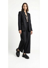 Resim Siyah Kadın Hakiki Deri Ayakkabı 628.5542 Siyah 