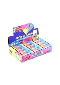Resim Mikro Silgi Renkli Soft Pastel 2b-24 - 10 Adet 