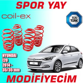Resim Coil-Ex İ20 2014 Sonrası 35-35Mm Alçaltma Spor Yay Helezo 