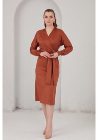 Resim Alexandergardı Kruvaze Elbise (B22-36901) 