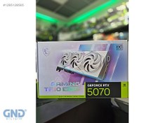 Resim MSI GeForce RTX 5070 12G GAMING TRIO WHITE OC GDDR7 DLSS 4 