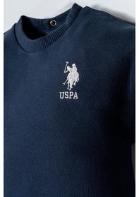 Resim U.s. Polo Assn Erkek Bebek 2 Li T-şhirt Takım Lacivert-2262 Lacivert 