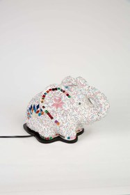 Resim Baronga Lumino Elephant White 