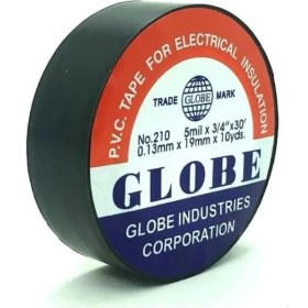Resim Globe Izole Bant Siyah Elektrik Bandı 19 mm x 10 Metre 1 Adet 