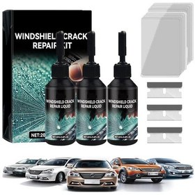 Resim Lyseemin Cam Düzeltme Ucity Cam Onarım Sıvısı, Crack Ön Cam Fixer, Kit 2 