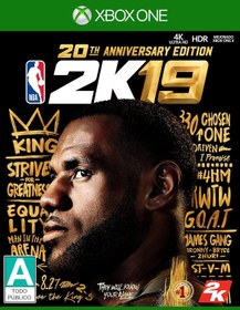Resim 2.EL XBOX ONE OYUN 20.ANNIVERSARY EDİTİON 2K19 