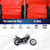 Resim Trıumph Tıger 800 Xca Motosiklet Brandası Su Geçirmez Branda Kırmızı Branda Motor Branda Xxl 