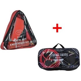 Resim Standarda Uygun 7 Parça Trafik Seti 1500amp Akü Takviye Kablosu 