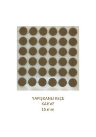 Resim Zemin Koruyucu, Keçe Seti, Kahve, 8 Parça 