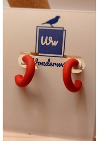 Resim Polimer Kil Küpe - Ww53 Çok Renkli 