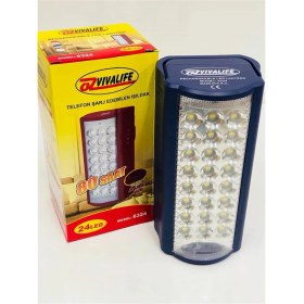 Resim Özvivalife Büyük 24 LED 80 Saat Sarjlı Işıldak 