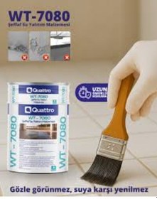 Resim Quattro Wt-7080 Şeffaf Su Yalıtım Malzemesi 800gr 