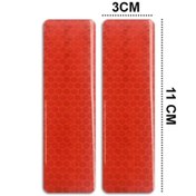 Resim Redline Grafik Uyarıcı Reflektif İkaz Sticker 2'Lİ 