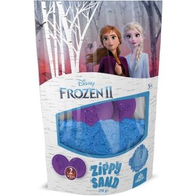 Resim Disney Frozen Karlar Ülkesi Zıpır Kum Mavi 250 G,-Red Castle 