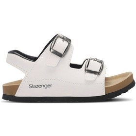 Resim Slazenger KOBBY Çocuk Beyaz Sandalet 