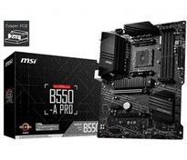 Resim MSI B550-A PRO AM4 DDR4 4400(OC) HDMI DP M.2 USB3.2 ATX 