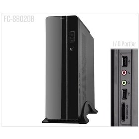 Resim FRISBY 300W (FC-S6020B) Slim Tower Kasa (Kulplu) 