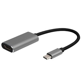 Resim Winex Arsky Type-C To Hdtv 4K Ultra HDMI Gri Dönüştürücü 
