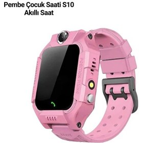 Resim S10 Akıllı Saat Pembe 