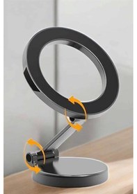 Resim Yeni Nesil Araç İçi Mıknatıslı Telefon Tutacağı Tüm Telefonlara Uyumlu 