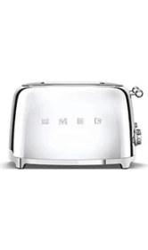 Resim Esmo Home Smeg TSF03SSEU Ekmek Kızartma Makinesi, Gümüş 
