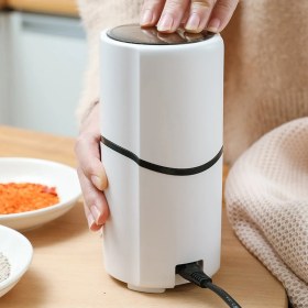 Resim HaiTun Elektrikli Kahve Öğütücü Paslanmaz Çelik Elektrikli Kahve Çekirdeği Öğütücü Baharatlar Için Tahıl Değirmeni Fındık Otlar Biber Mutfak Aletleri | Elektrikli Kahve Öğütücüler (Yurt Dışından) 