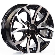 Resim ARC-434-01 6.0x14"-4x100 ET35 67.1 Black Diamond Jant (4 Adet) 