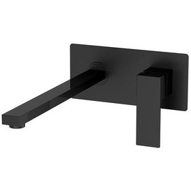 Resim Bien Ankastre Lavabo Bataryası Seti - Mat Siyah 