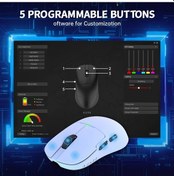 Resim Dream011 Ajazz Aj159p 2.4ghz Kablosuz Oyun Fare 56g Ultra Hafif 26k Dpı Manyetik Şarj Kılıfı Siyah Fare + Manyetik Şarj Kılıfı - Siyah 