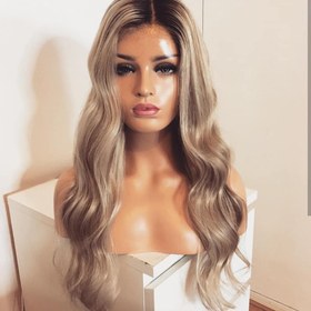 Resim DANIELLA PLATIN IŞILTILI DANTEL PERUK ÜNİTESİ - ÖN DANTEL CAP 
