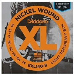 Resim D'Addario EXL145 012 Elektro Gitar Tel Seti XL Heavy 