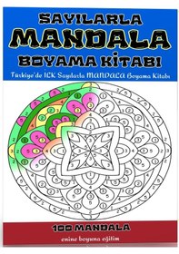 Resim Sayılarla Mandala Boyama Kitabı 100 Süper Mandala 