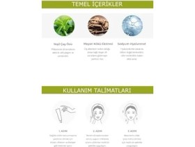 Resim Deoproce Yeşil Çay Özlü Nemlendirici Tonlayıcı Leke Kırışıklık Karşıtı Bb Krem SPF50+ Pa+++ 40 Mililitre 