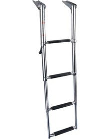 Resim Teleskopik Merdiven 4'lü Platform Üstü 254x1160mm 