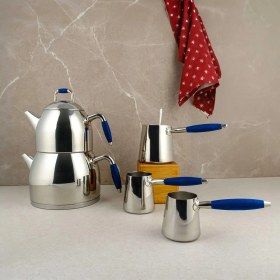 Resim Aryıldız Solo 15 Parça Lacivert Çelik Çeyiz Seti 