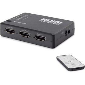 Resim Genel Markalar Hdx1272 Hdmi Switch 5Giriş 1Çıkış Kumandalı 5Port 