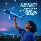 Resim Elde taşınabilir köpük uçak/plane, açık hava ebeveyn-çocuk festivali için kendin yap model uçağı / erkek ve kız çocukları hediyesi / aerodinamik uçak silah takviyeleri 