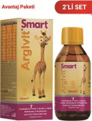 Resim Smart Fosfotidilserin Kolin L-karnitin L-arjinin Multivitamin Multimineral Şurup 150 Ml 2 Li Paket 