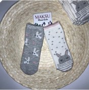 Resim Maksuu Bebek Karakter Desenli Çorap 2 Çift 