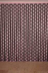 Resim KELEBEK MODEL PEMBE RENK İP PERDE HAZIR DÜĞMELERİ DİKİLMİŞ İP PERDE 300 * 280 cm 