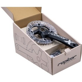 Resim Shimano Raptor A23z-as322 Tekli Aynakol+orta Göbek 32t 170mm Siyah 260177 Siyah 
