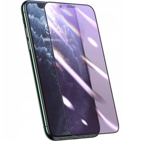 Resim Baseus 0.25Mm Iphone 11 Pro Max-Xs Max 3D Curved Full Anti Blue Siyah 