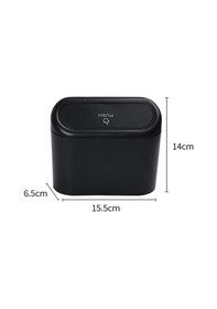 Resim Point Araç Çöp Kutusu Portatif Çok Fonksiyonlu Çöp Kovası - Ofis 