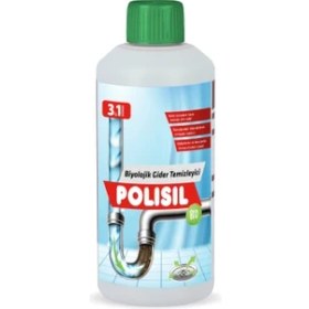 Resim Polisil Biyolojik Gider Temizleyici 500 ml Kötü Kokuları Önleyici Etkili Temizlik Kimyasalı 